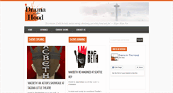 Desktop Screenshot of dramainthehood.net